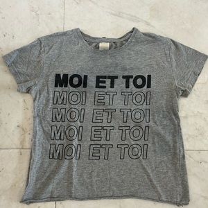 Moi te Toi🖤💫 shirt